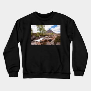 Buachaille Etive Mor and the River Coupall Crewneck Sweatshirt